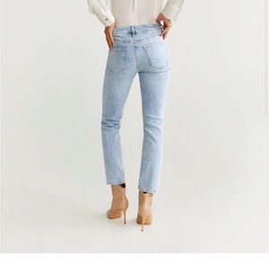 Mango regular straight jeans